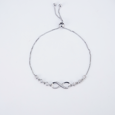 Infinity love - Sterling Silver Bracelet