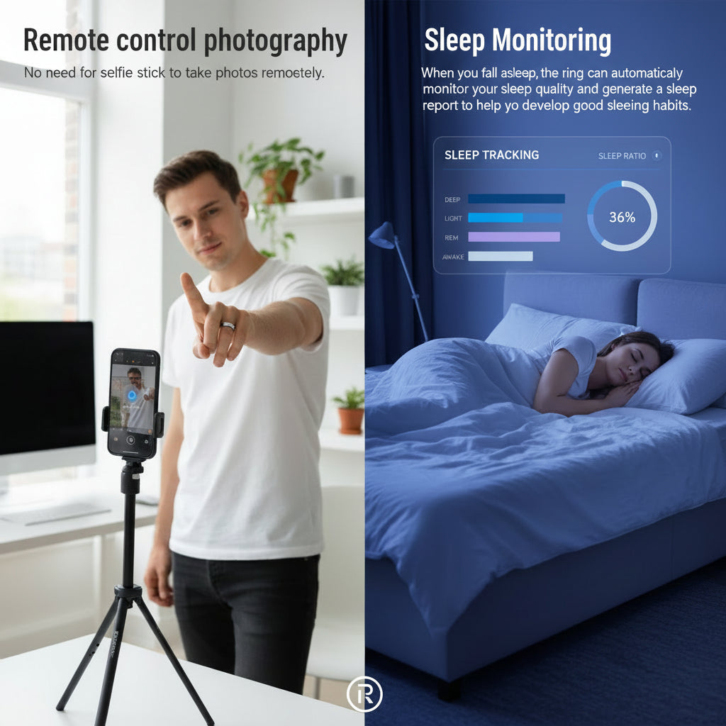 Diamond Fashionable Smart Ring