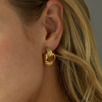 Nora - Layered Hoop Earrings