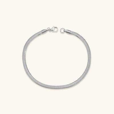 Mara - Bold Herringbone Bracelet