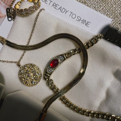 Jasmine - Vintage Gemstone Necklace