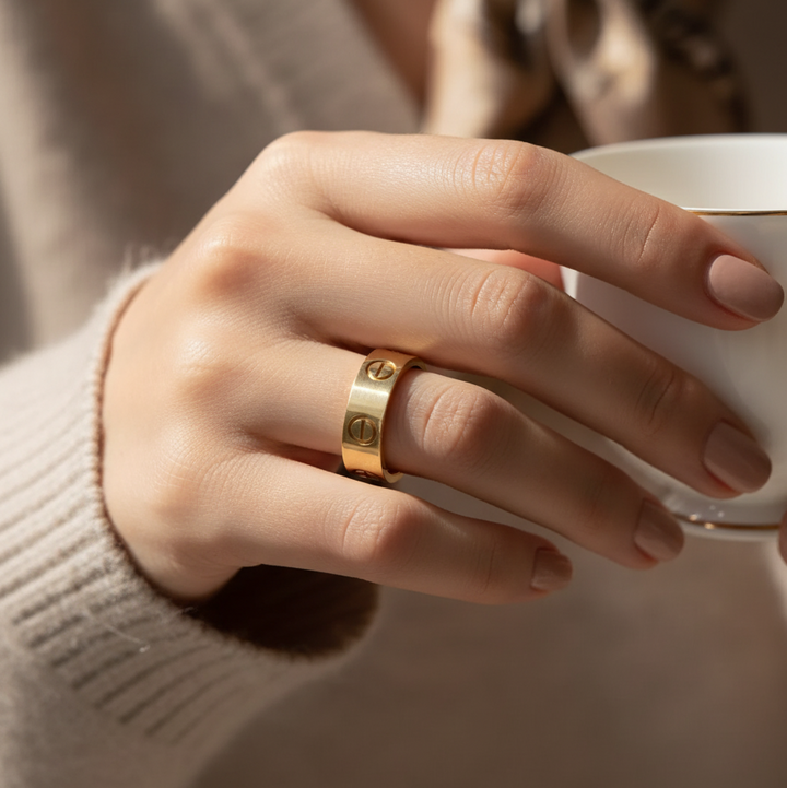 Lumaire –  Eternal Gold Ring