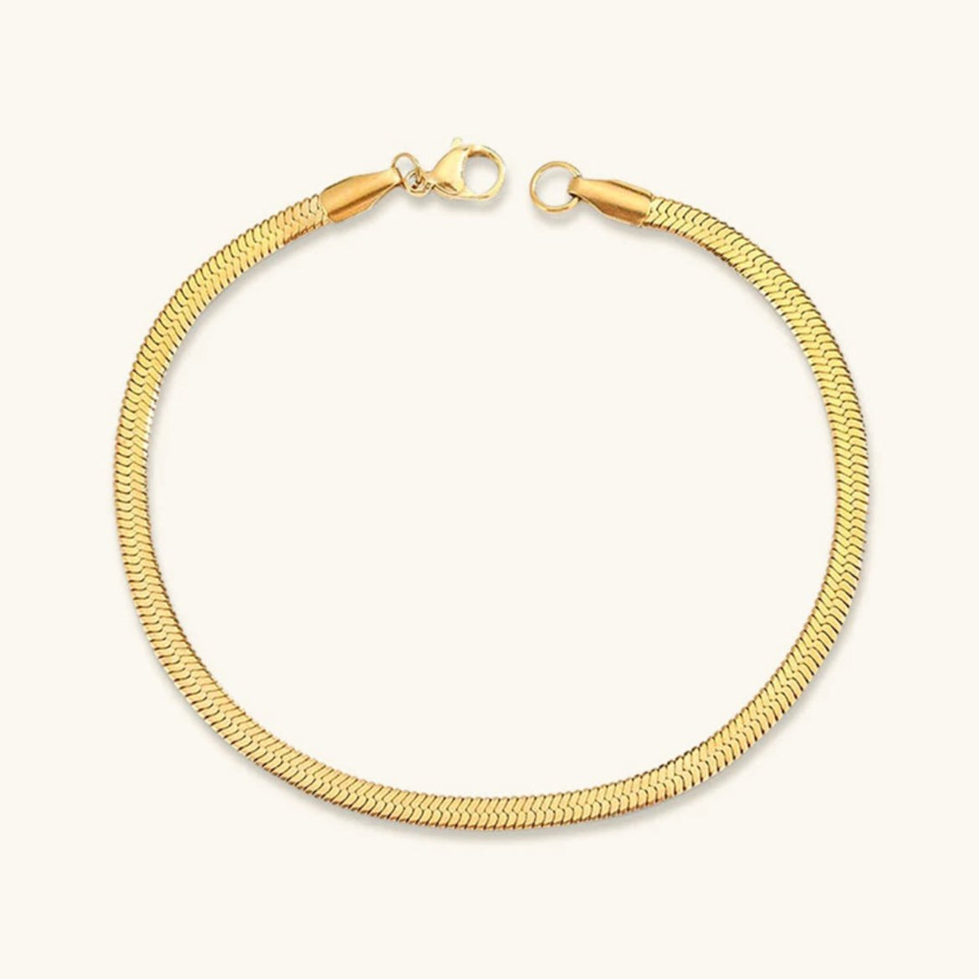 Mara - Bold Herringbone Bracelet