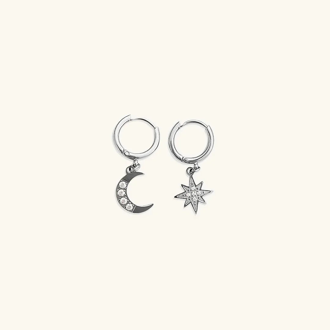 Roxanne - Moon Star Earrings