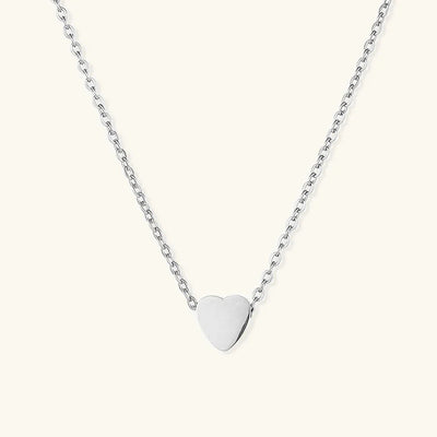 Riley - Chain Heart Necklace