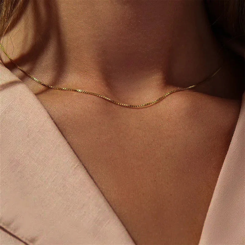 Jocelyn - Box Chain Necklace