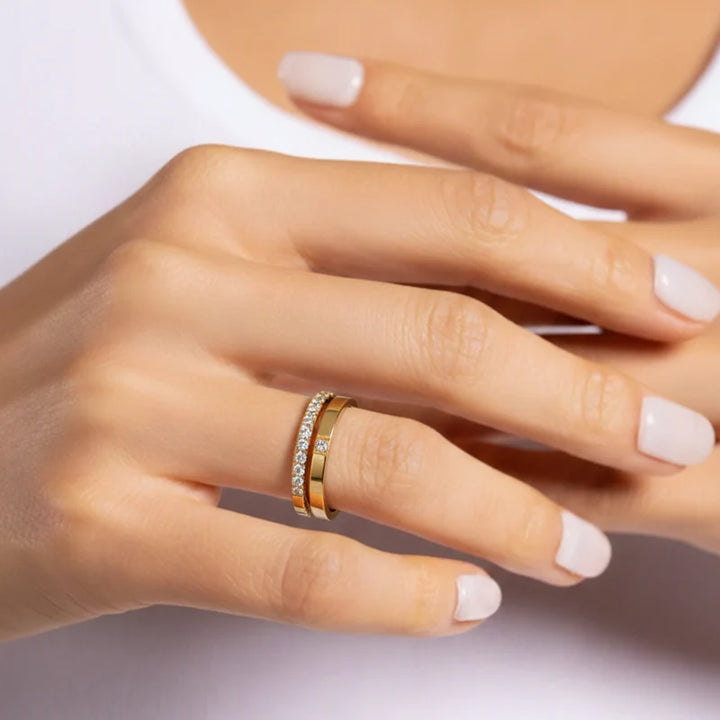 Renae - Slim Gold Ring
