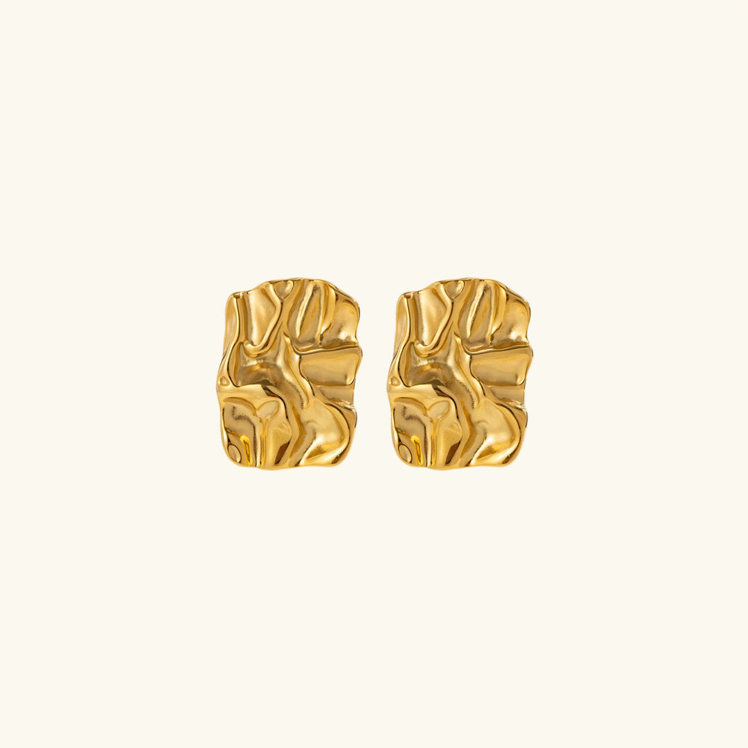 Imogen - Molten Texture Earrings