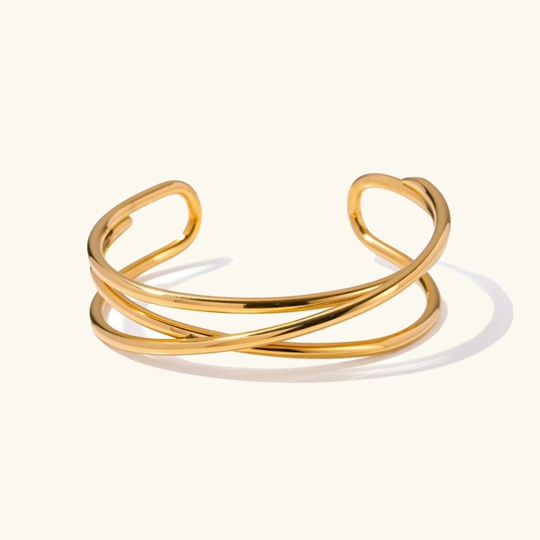 Molly - Twisted Gold Bracelet