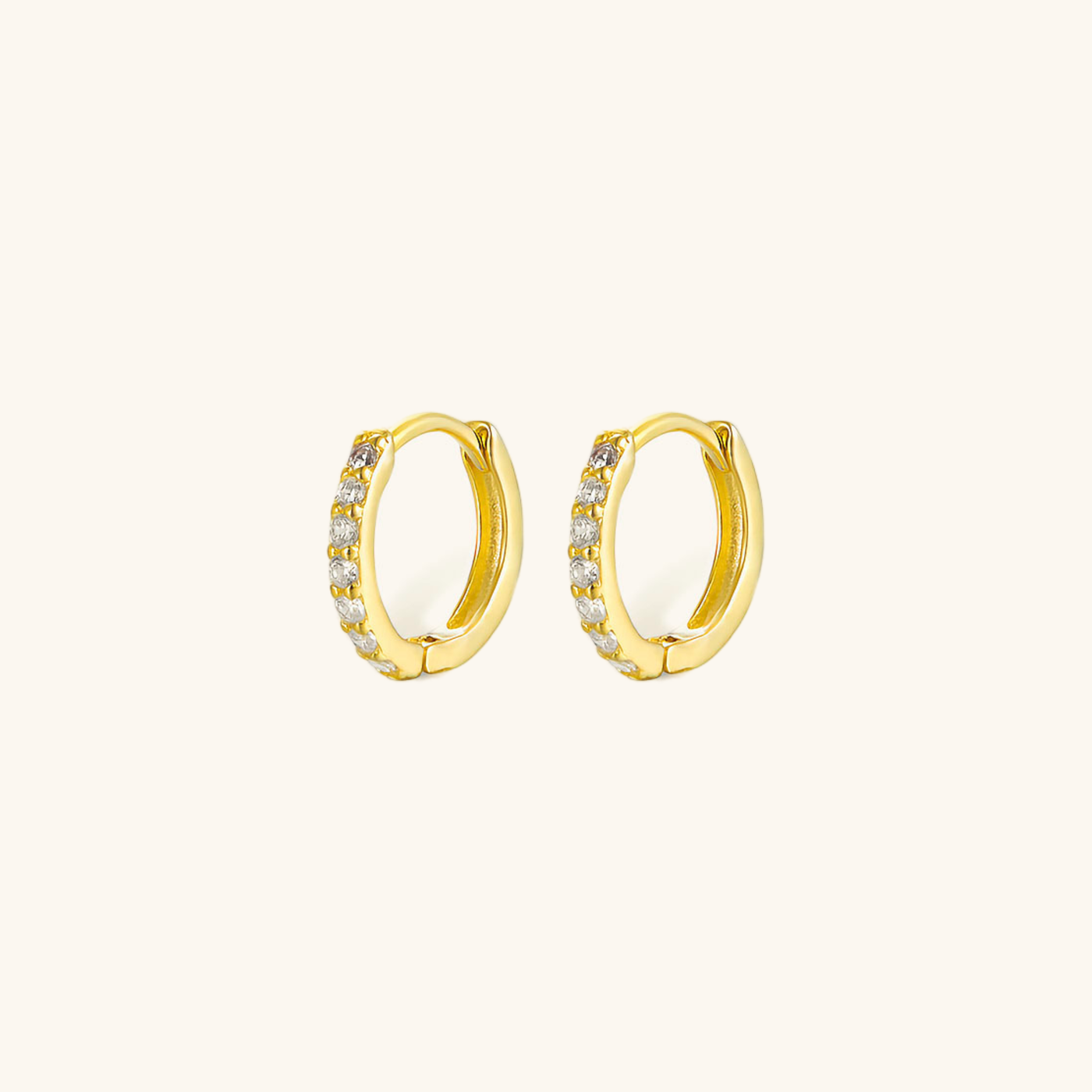 Nova - Classic Huggie Earrings