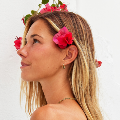 Madeline - Gold Twist Earrings