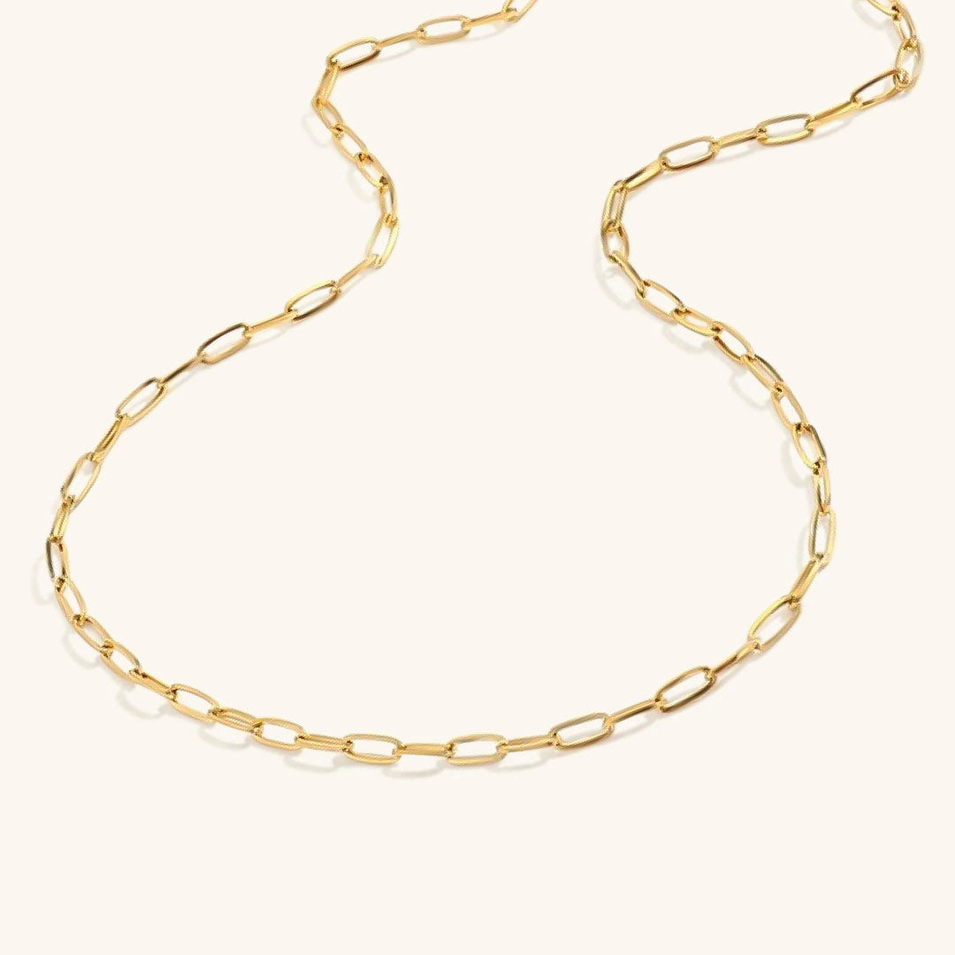 Leonie - Classic Paperclip Chain Necklace