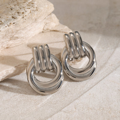 Nora - Layered Hoop Earrings