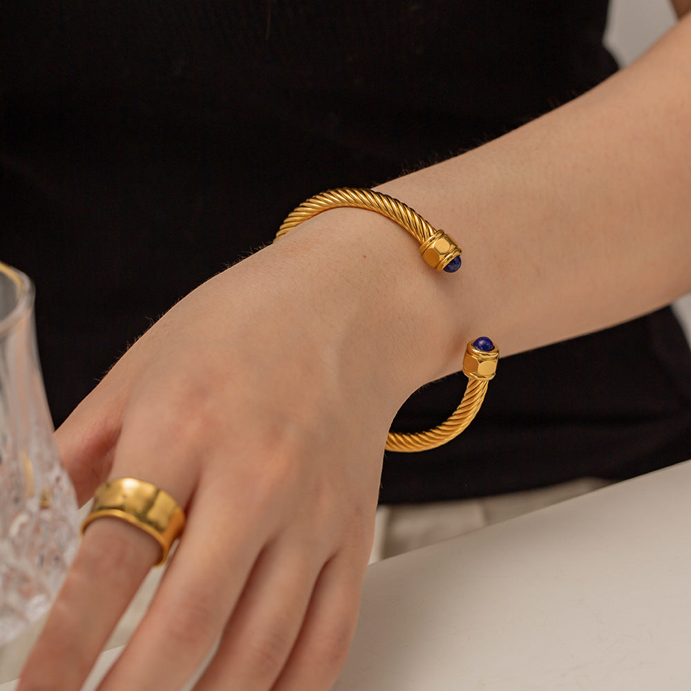 Polly - Gold Rope Bracelet