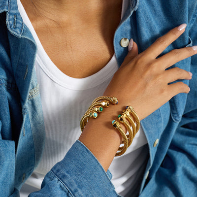 Polly - Gold Rope Bracelet
