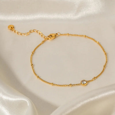 Melissa - Gold Chain Anklet
