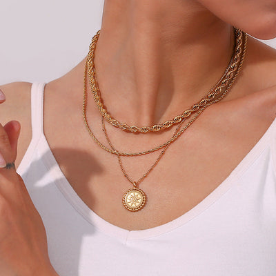 Kimberly - Starlight Gold Pendant