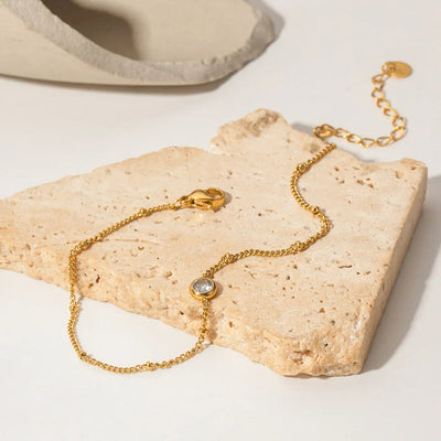 Melissa - Gold Chain Anklet