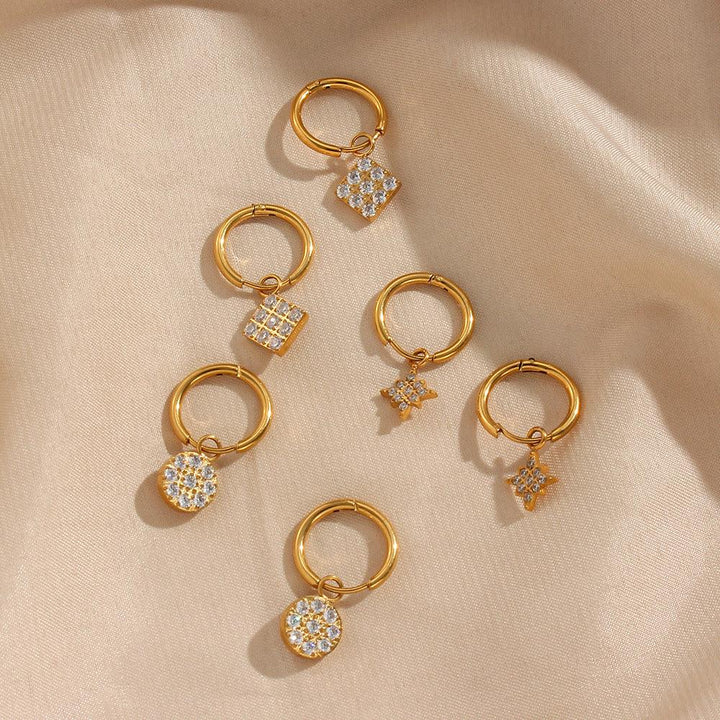 Renee - Gold Earrings