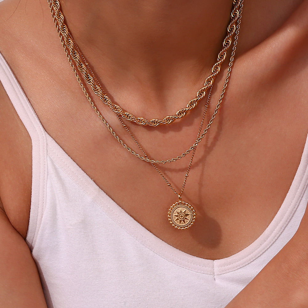 Kimberly - Starlight Gold Pendant