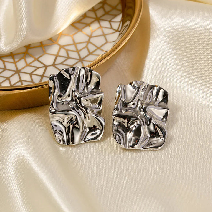 Imogen - Molten Texture Earrings