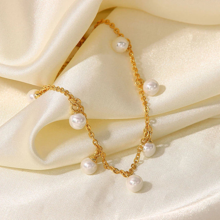 Natalie - Gold Anklet