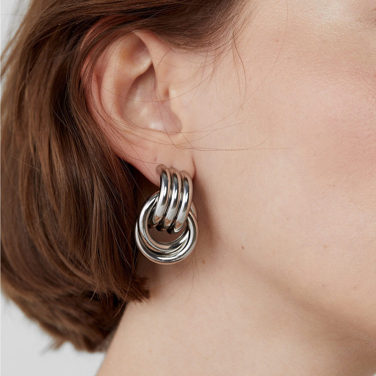 Nora - Layered Hoop Earrings