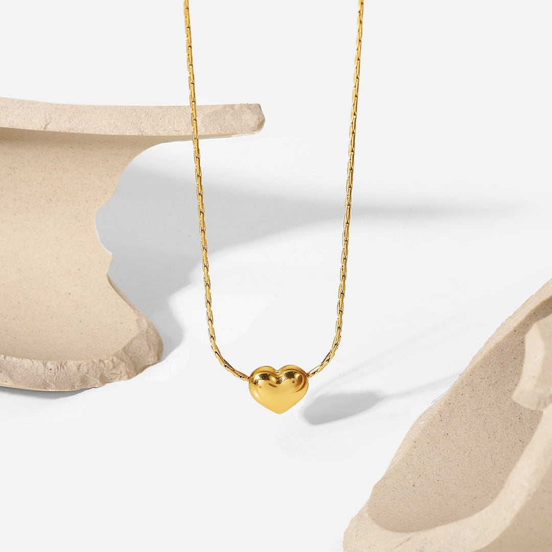 Irene - Gold Heart Necklace