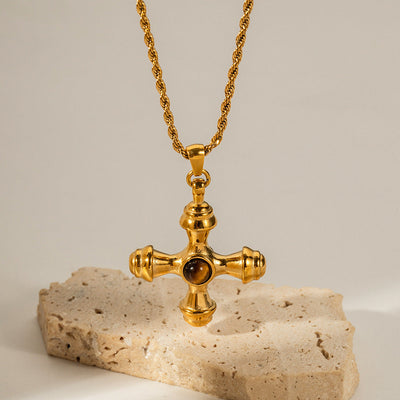 Marina - Gold Symmetrical Necklace