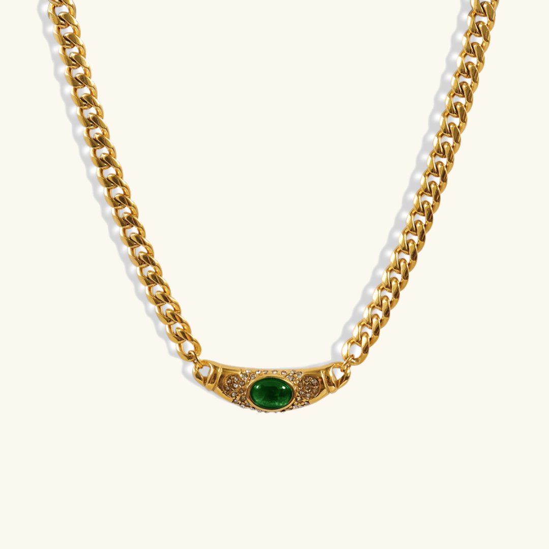 Jasmine - Vintage Gemstone Necklace