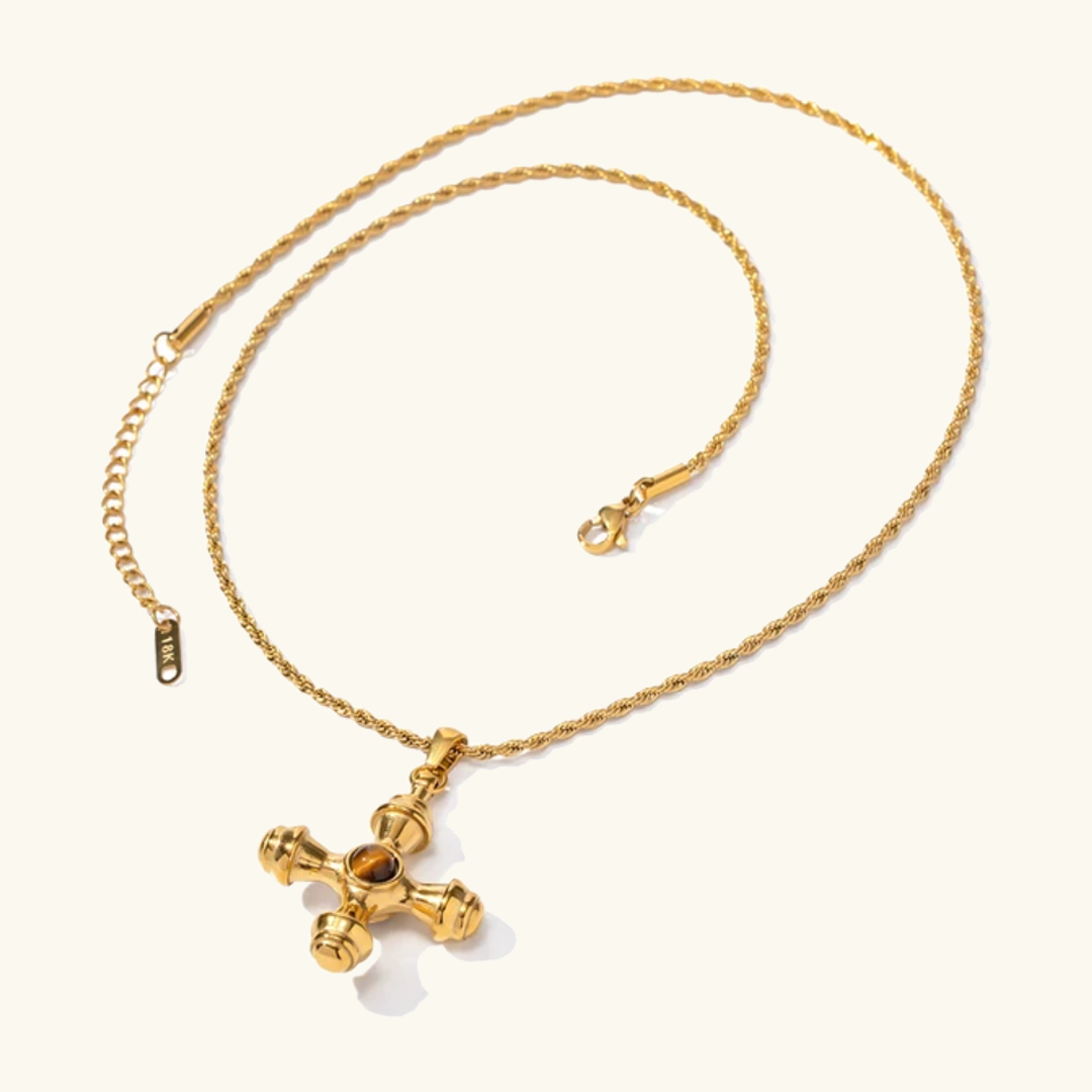 Marina - Gold Symmetrical Necklace