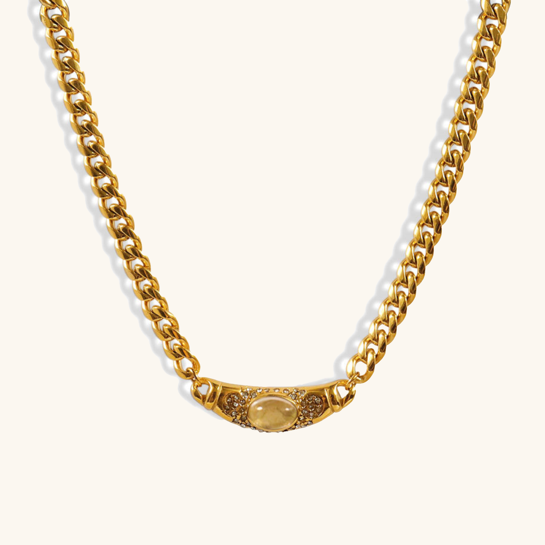 Jasmine - Vintage Gemstone Necklace