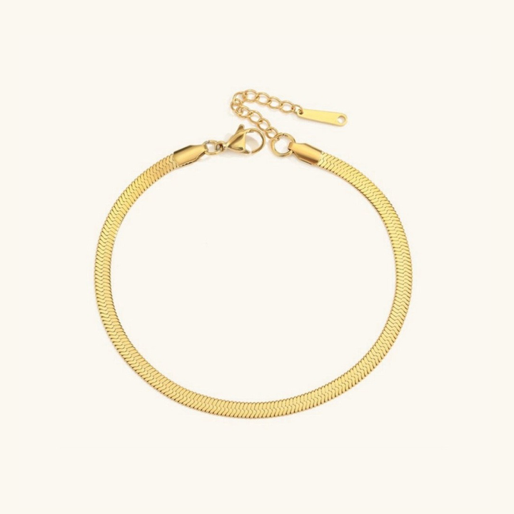 Judith - Herringbone Anklet