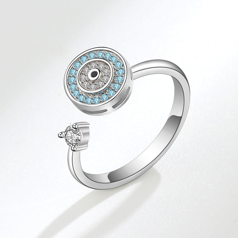 Hope - Blue Oasis Anxiety Ring