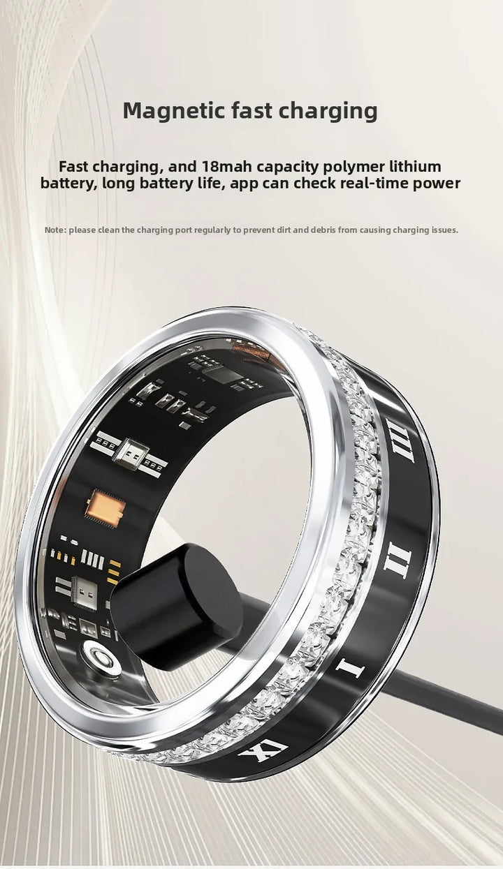 Roman Dial Smart Health Ring