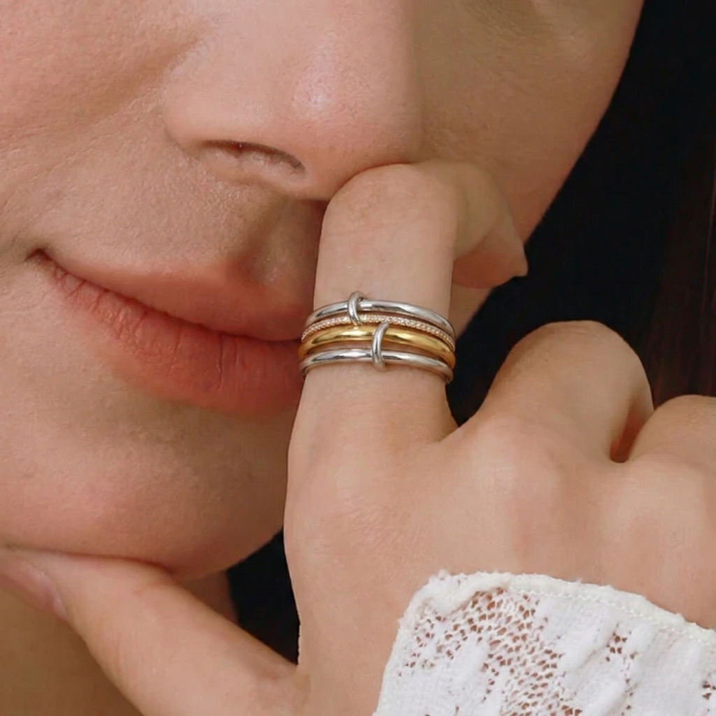 Susan - Diamond Ring Stack