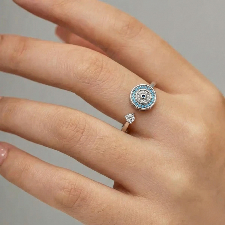Hope - Blue Oasis Anxiety Ring