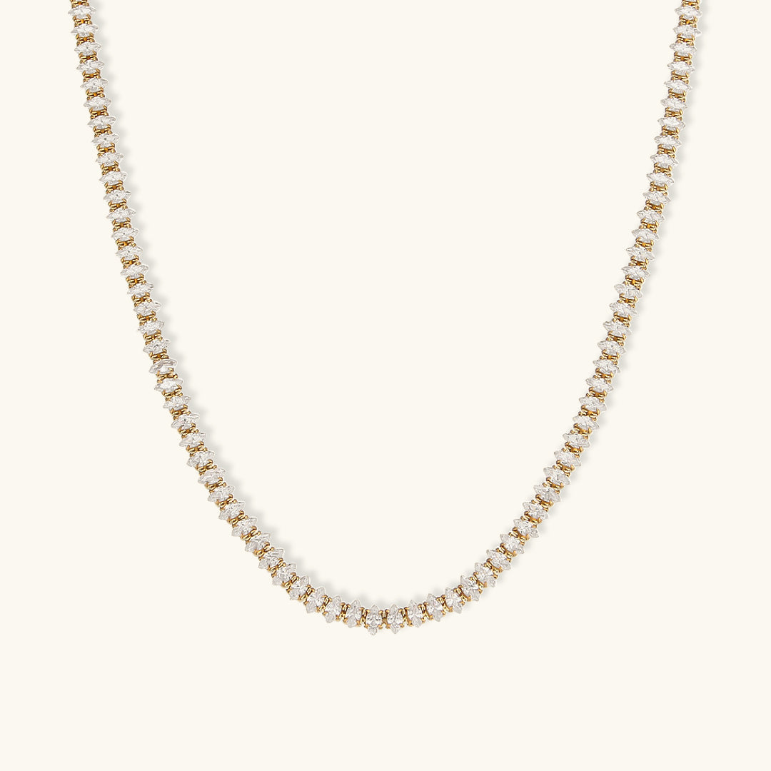 Oakley - Diamond Tennis Necklace