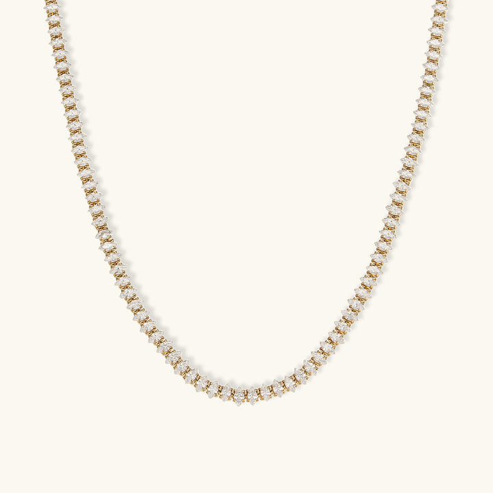Oakley - Diamond Tennis Necklace