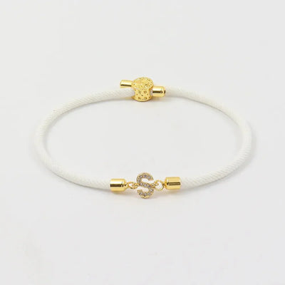 Liora - Adjustable Letter Initial Bracelets