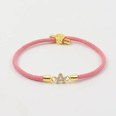Liora - Adjustable Letter Initial Bracelets