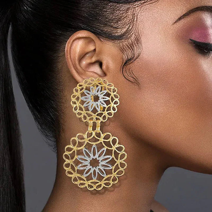 Lyra - Geometric Bold Earrings