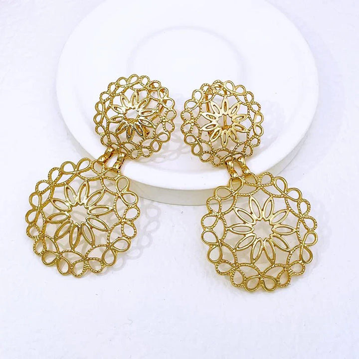 Lyra - Geometric Bold Earrings