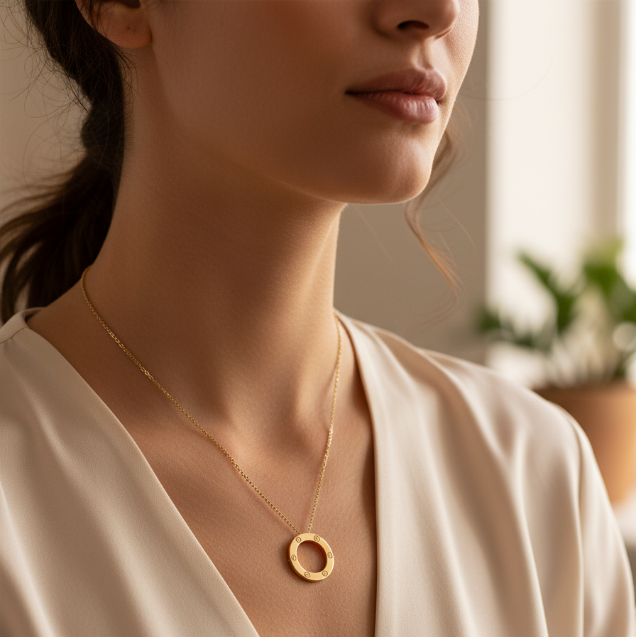 Lumaire – Eternal Necklace Gold