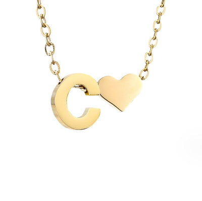 Niamh - Love & Letter Initial Necklace