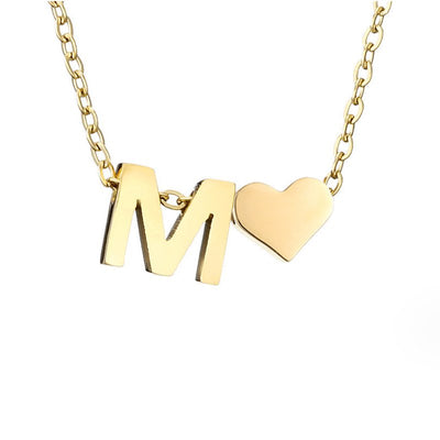 Niamh - Love & Letter Initial Necklace