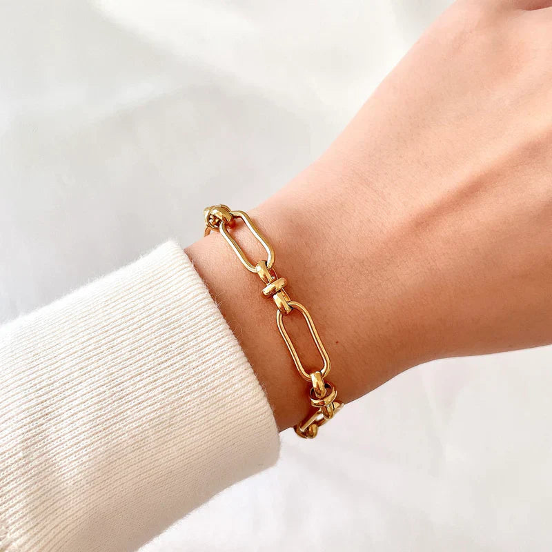 Maeve - Gold Link Chain Bracelet