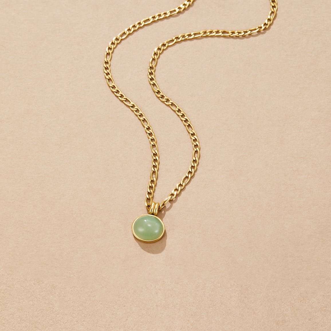 Natalia - Jade Pendant Necklace