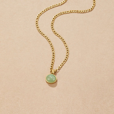Natalia - Jade Pendant Necklace