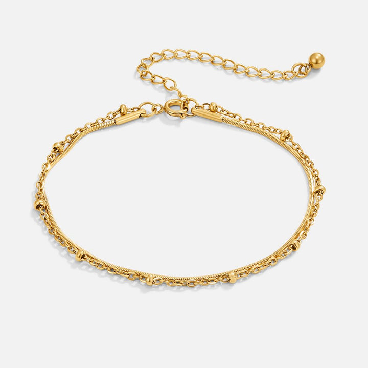 Pamela - Beaded Chain Bracelet